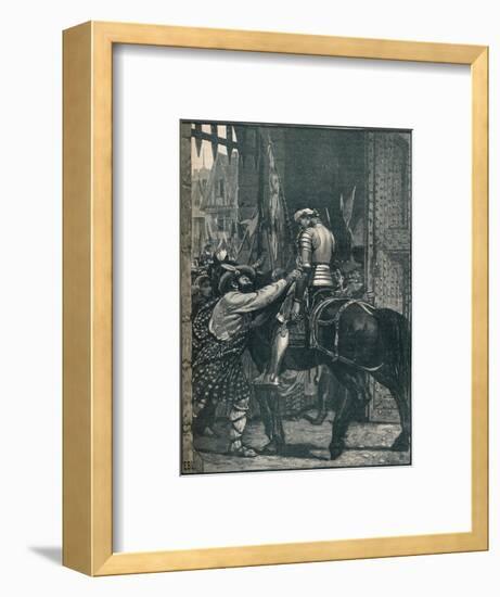 Edinburgh after the Battle of Flodden, 1513 (1905)-Unknown-Framed Giclee Print