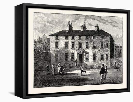 Edinburgh: Balmerino House Leith-null-Framed Premier Image Canvas