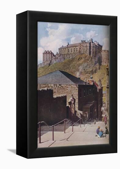 'Edinburgh', c1930s-Donald Mcleish-Framed Premier Image Canvas