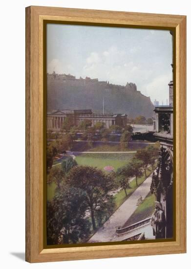 'Edinburgh', c1930s-Donald Mcleish-Framed Premier Image Canvas