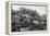 Edinburgh Castle and National Gallery, Edinburgh, Early 20th Century-null-Framed Premier Image Canvas