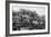 Edinburgh Castle and National Gallery, Edinburgh, Early 20th Century-null-Framed Giclee Print