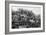 Edinburgh Castle and National Gallery, Edinburgh, Early 20th Century-null-Framed Giclee Print