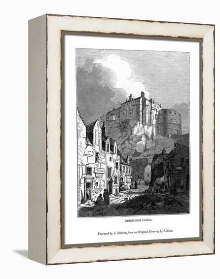 Edinburgh Castle, C1535-1570-J Jackson-Framed Premier Image Canvas