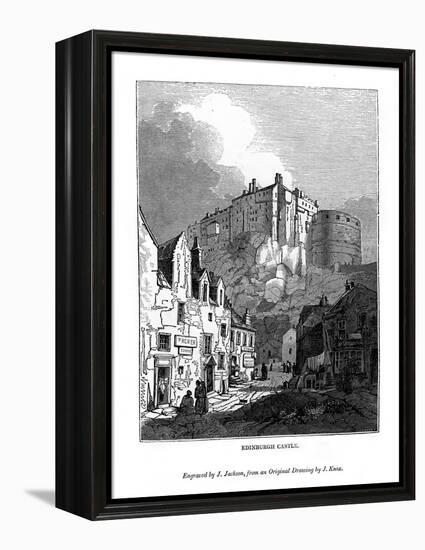 Edinburgh Castle, C1535-1570-J Jackson-Framed Premier Image Canvas