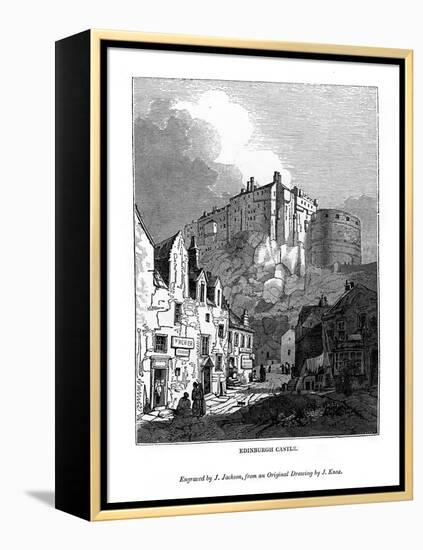 Edinburgh Castle, C1535-1570-J Jackson-Framed Premier Image Canvas