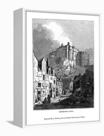Edinburgh Castle, C1535-1570-J Jackson-Framed Premier Image Canvas