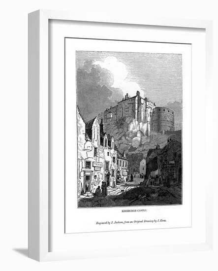 Edinburgh Castle, C1535-1570-J Jackson-Framed Giclee Print