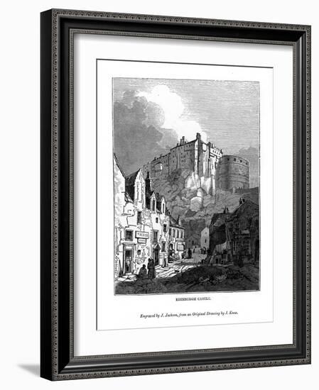 Edinburgh Castle, C1535-1570-J Jackson-Framed Giclee Print