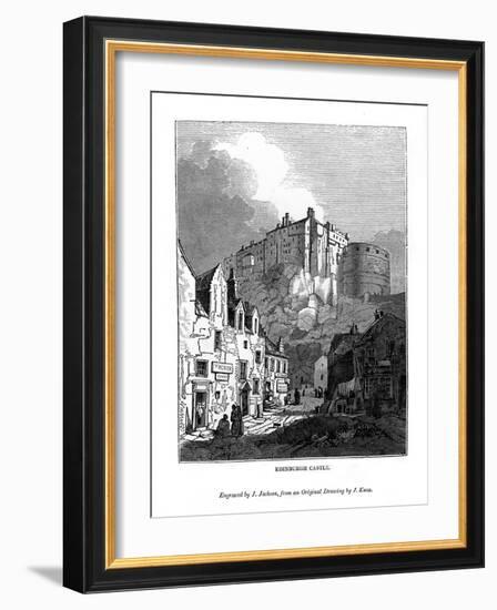 Edinburgh Castle, C1535-1570-J Jackson-Framed Giclee Print