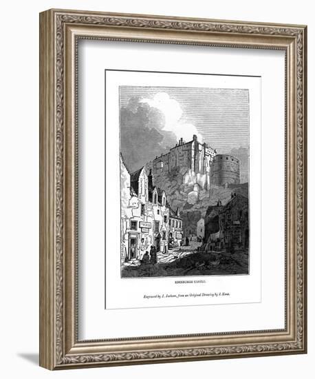 Edinburgh Castle, C1535-1570-J Jackson-Framed Giclee Print