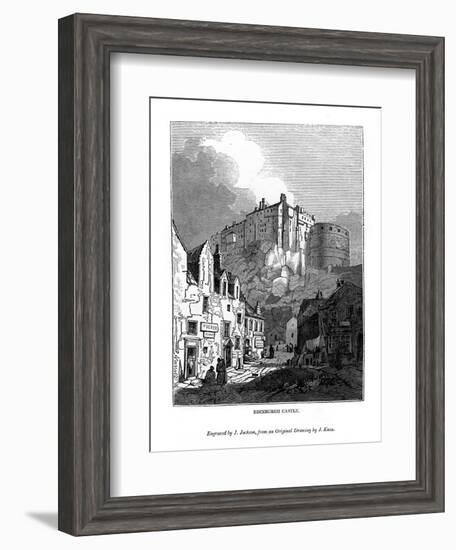 Edinburgh Castle, C1535-1570-J Jackson-Framed Giclee Print