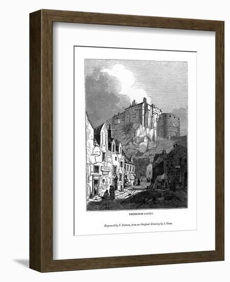 Edinburgh Castle, C1535-1570-J Jackson-Framed Giclee Print