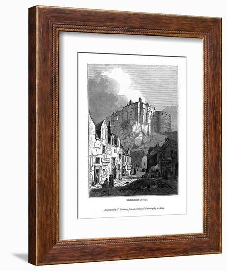 Edinburgh Castle, C1535-1570-J Jackson-Framed Giclee Print