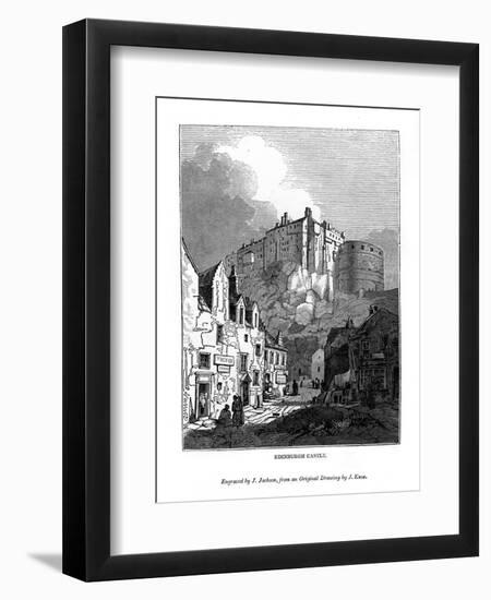 Edinburgh Castle, C1535-1570-J Jackson-Framed Giclee Print