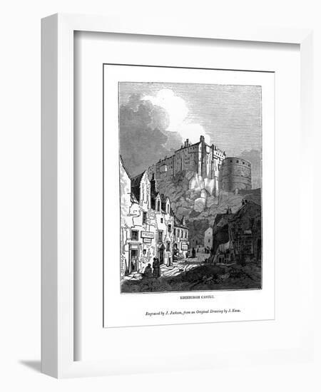 Edinburgh Castle, C1535-1570-J Jackson-Framed Giclee Print