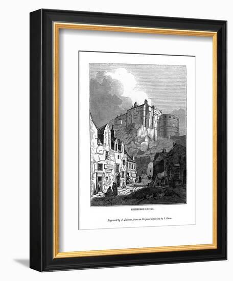 Edinburgh Castle, C1535-1570-J Jackson-Framed Giclee Print