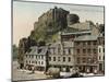 Edinburgh Castle from the Grassmarket-null-Mounted Photographic Print