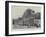 Edinburgh Castle (Military Garrison), from Grassmarket-null-Framed Giclee Print