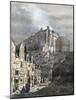 Edinburgh Castle Scotland 1833-null-Mounted Giclee Print