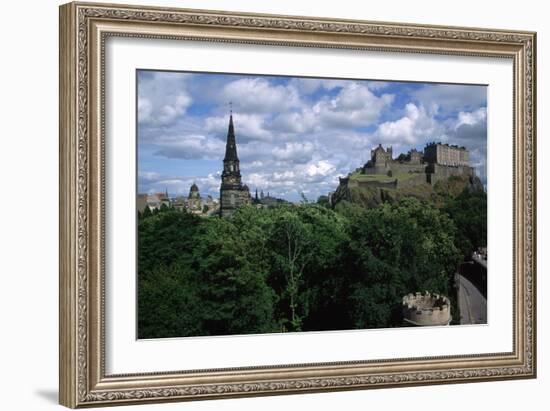 Edinburgh Castle-Vittoriano Rastelli-Framed Photographic Print