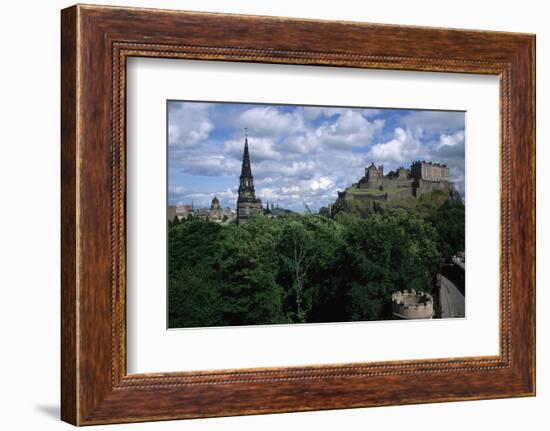 Edinburgh Castle-Vittoriano Rastelli-Framed Photographic Print