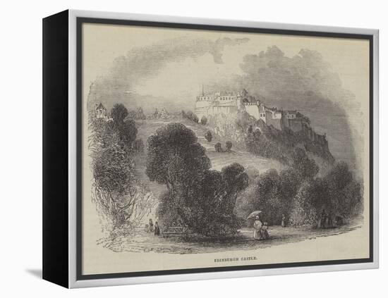 Edinburgh Castle-null-Framed Premier Image Canvas