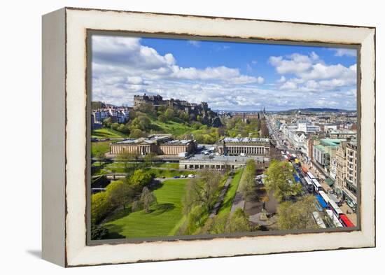 Edinburgh City Skyline-Neale Clark-Framed Premier Image Canvas