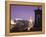 Edinburgh Cityscape at Dusk Looking Towards Edinburgh Castle, Edinburgh, Lothian, Scotland, Uk-Amanda Hall-Framed Premier Image Canvas