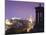 Edinburgh Cityscape at Dusk Looking Towards Edinburgh Castle, Edinburgh, Lothian, Scotland, Uk-Amanda Hall-Mounted Photographic Print