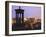 Edinburgh Cityscape at Dusk Looking Towards Edinburgh Castle, Edinburgh, Lothian, Scotland, Uk-Amanda Hall-Framed Photographic Print