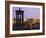 Edinburgh Cityscape at Dusk Looking Towards Edinburgh Castle, Edinburgh, Lothian, Scotland, Uk-Amanda Hall-Framed Photographic Print