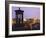 Edinburgh Cityscape at Dusk Looking Towards Edinburgh Castle, Edinburgh, Lothian, Scotland, Uk-Amanda Hall-Framed Photographic Print