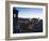 Edinburgh Cityscape at Dusk Towards Edinburgh Castle, Edinburgh, Lothian, Scotland, Uk-Amanda Hall-Framed Photographic Print