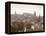 Edinburgh Cityscape From Calton Hill, Edinburgh, Scotland, Uk-Amanda Hall-Framed Premier Image Canvas