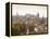 Edinburgh Cityscape From Calton Hill, Edinburgh, Scotland, Uk-Amanda Hall-Framed Premier Image Canvas