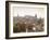 Edinburgh Cityscape From Calton Hill, Edinburgh, Scotland, Uk-Amanda Hall-Framed Photographic Print