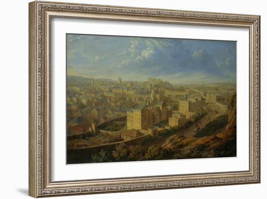 Edinburgh from the Calton Hill-Robert Batty-Framed Giclee Print