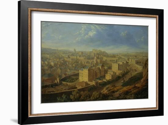 Edinburgh from the Calton Hill-Robert Batty-Framed Giclee Print