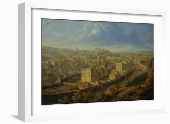 Edinburgh from the Calton Hill-Robert Batty-Framed Giclee Print