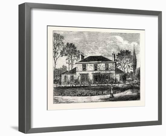 Edinburgh: Heriot's Hill House-null-Framed Giclee Print