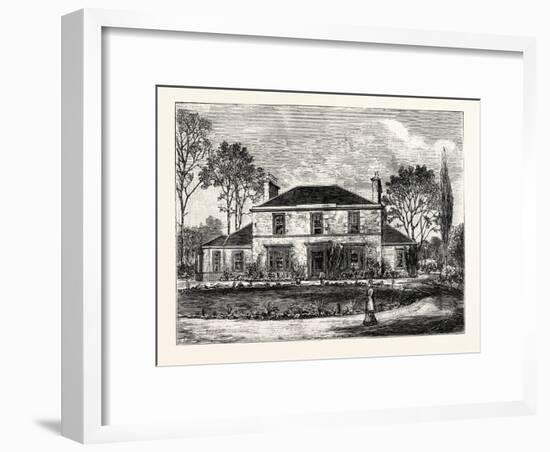 Edinburgh: Heriot's Hill House-null-Framed Giclee Print