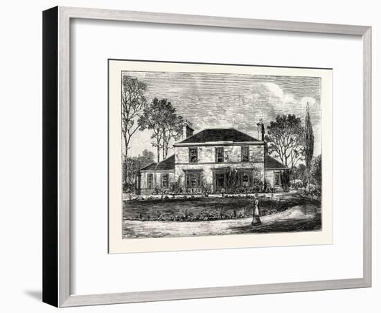 Edinburgh: Heriot's Hill House-null-Framed Giclee Print