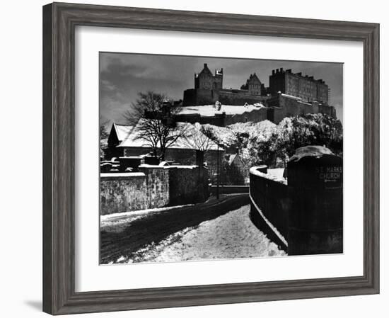 Edinburgh in Winter-null-Framed Photographic Print