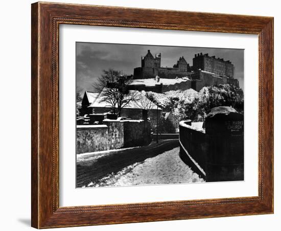 Edinburgh in Winter-null-Framed Photographic Print