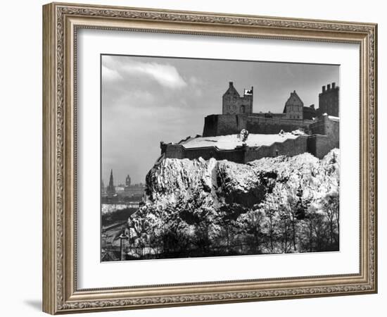 Edinburgh in Winter-null-Framed Photographic Print