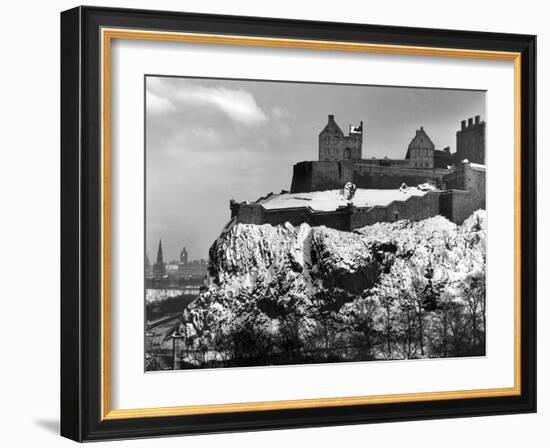 Edinburgh in Winter-null-Framed Photographic Print