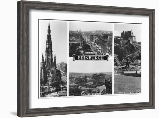 Edinburgh, Scotland, 20th Century-null-Framed Giclee Print