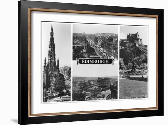 Edinburgh, Scotland, 20th Century-null-Framed Giclee Print