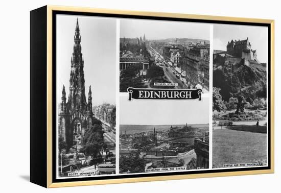 Edinburgh, Scotland, 20th Century-null-Framed Premier Image Canvas